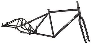 Quadro preto surly para cicloturismo,cicloviagem,etc,...