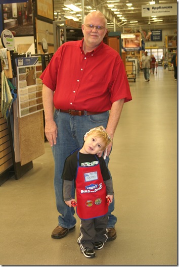 Lowe's with M&S, 16 week belly, Mammers bday 005