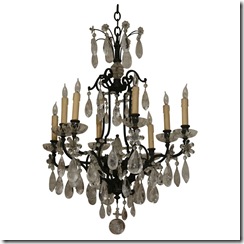 1st dibs sutter antiques rock crystal chandelier