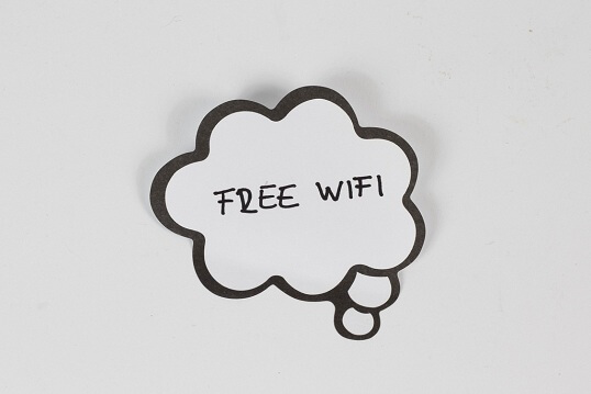 Find places with free wifi near me