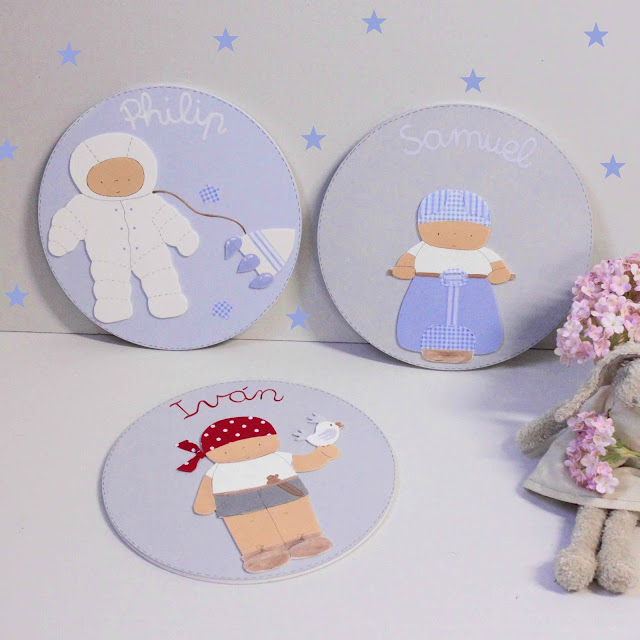 placas de puerta personalizadas infantiles