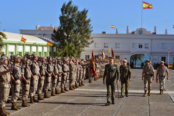 Acto de despedida de una nueva rotación para Afganistán en Fuerteventura