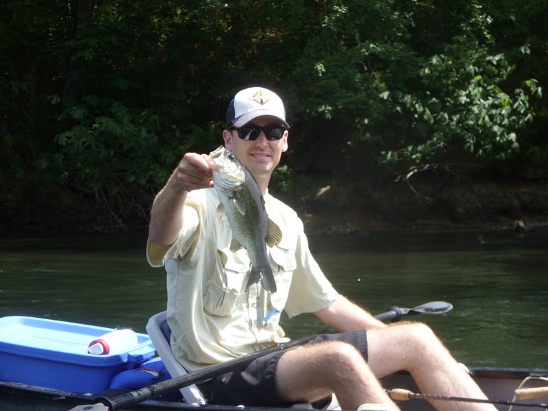 North Carolina River Fishing and Canoeing with Mack: 2011