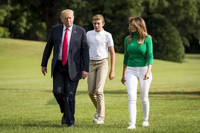 Melania Trump: in case of divorce, she would get 41 million euros and custody of her son Barron