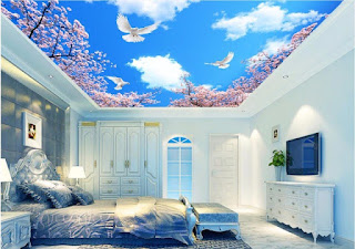 Desain Wallpaper Dinding Kamar Tidur