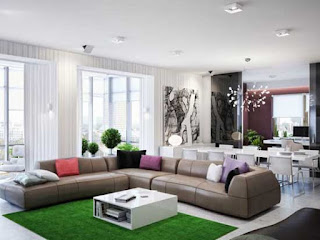 Spacious Interior Design For Apartment Photo