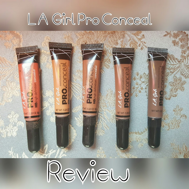 review, la girl, l.a girl pro conceal hd, che khuyết điểm, concealer, mỹ phẩm usa, l.a girl cosmetics