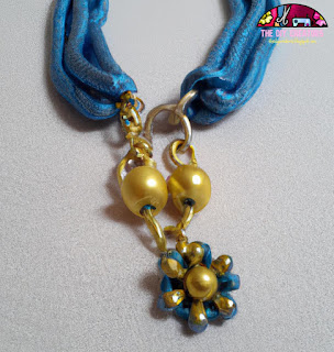 Image of a finished jewelry piece with a clasp