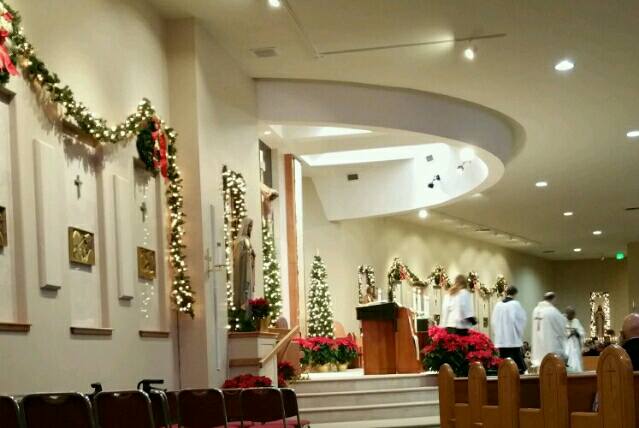 church on christmas