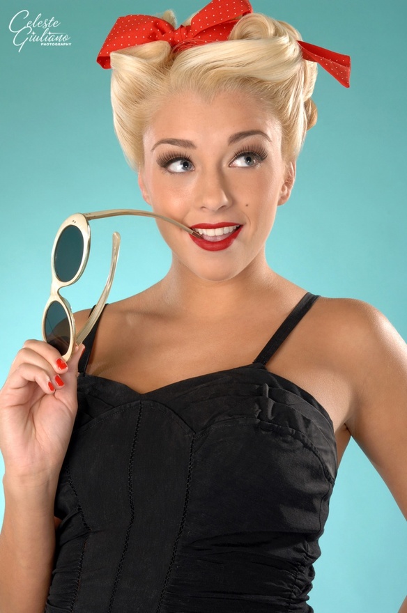 Vintage Pin Up Hairstyles 3