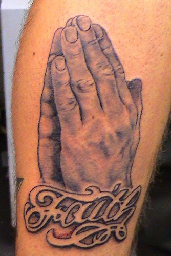 Praying Hands Tattoo Pictures
