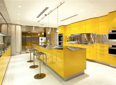 modern kitchen, kitchen yellow, kitchen design, kitchen decorating, gorgeous kitchen