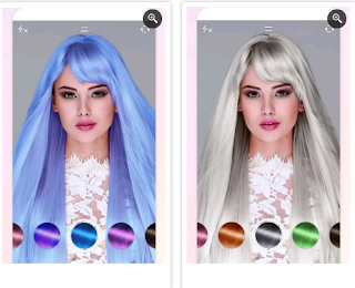 9 Aplikasi Merubah Warna Rambut Terkeren Untuk Android