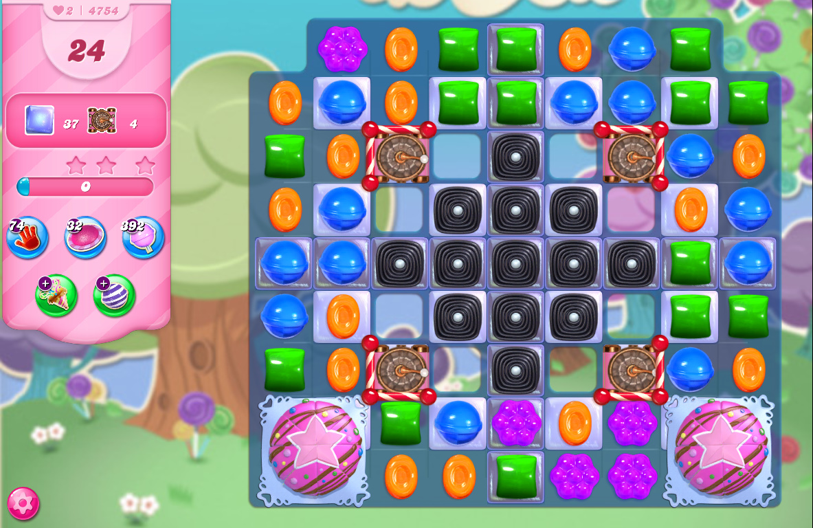 Candy Crush Saga level 4754