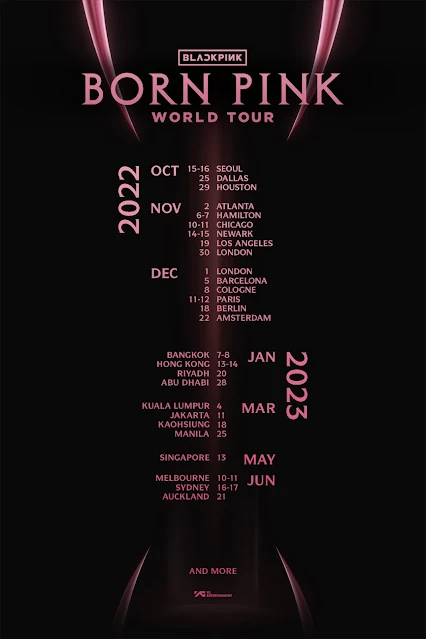 BLACKPINK en concierto en BARCELONA el 5 de diciembre del 2022