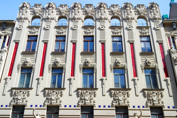 riga art nouveau district alberta iela rue albert