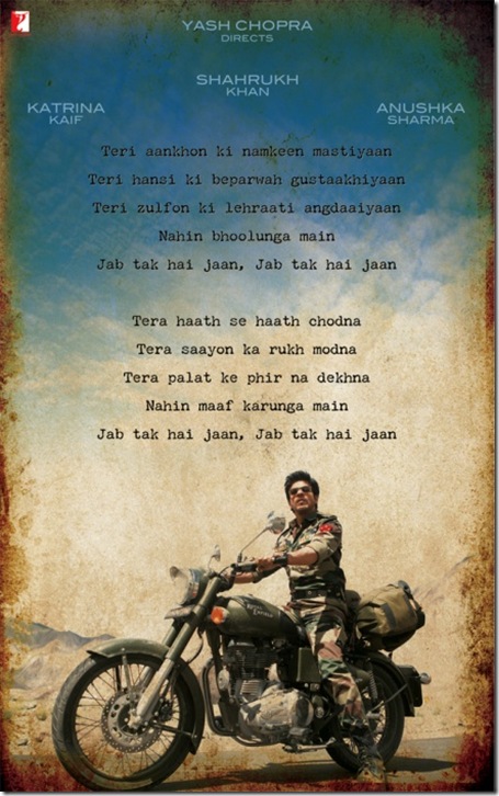 Jab Tak Hai Jaan movie pictures