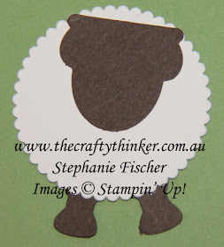 #thecraftythinker #stampinup  #punchartsheep #nzcard #cardmaking #punchart, Punch Art Sheep, NZ card, Stampin' Up Australia Demonstrator, Stephanie Fischer, Sydney NSW