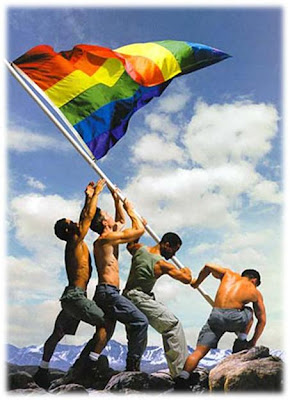 Raising the Rainbow Flag