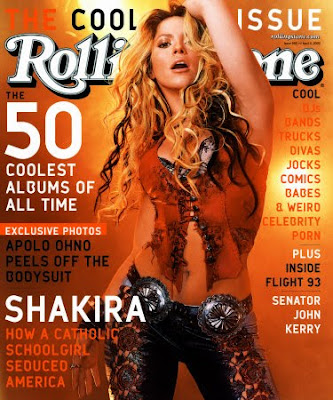 Shakira At Rolling Stone's Magazine Covers photo