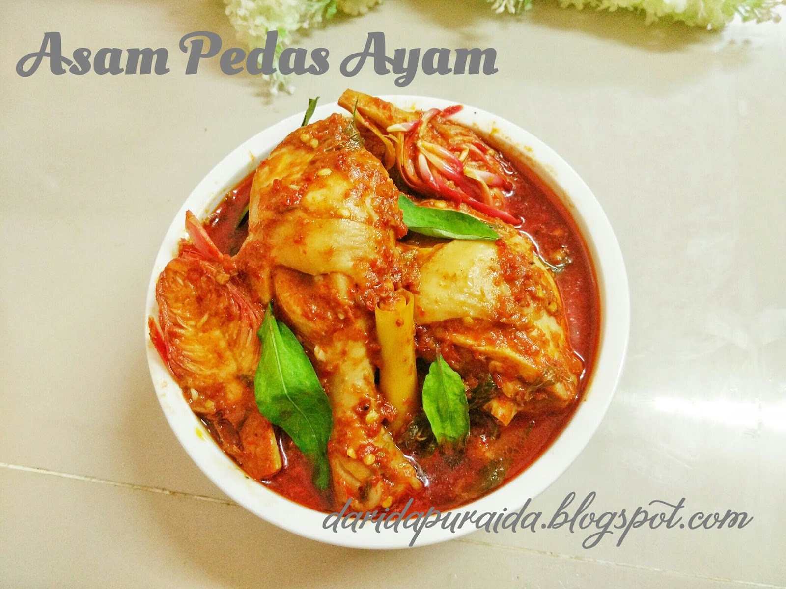 Dari Dapur Aida Asam Pedas Ayam 