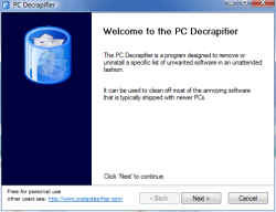 PC Decrapifier