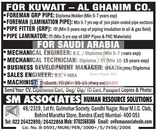 Kuwait Al Ghanim and Jobs in KSA