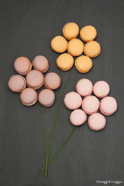 Macarons floreali