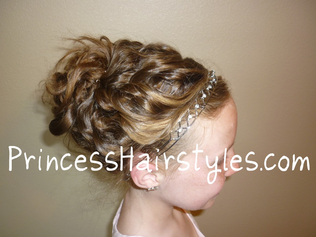 ... bride or flower girl. Or maybe a hairstyle for prom or other dance