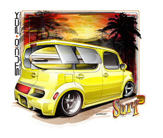 custom nissan cube