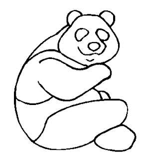 panda coloring pages, kids coloring pages