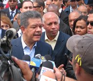 GAMALIER MONTAS CALIFICA DE POSITIVA VISITA DEL PRESIDENTE LEONEL FERNANDEZ