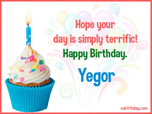 Yegor Happy Birthday