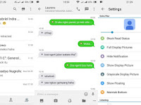 Download BBM MOD IOS GREEN CHAT THEMES Versi 2.13.0.22 APK Terbaru Gratis