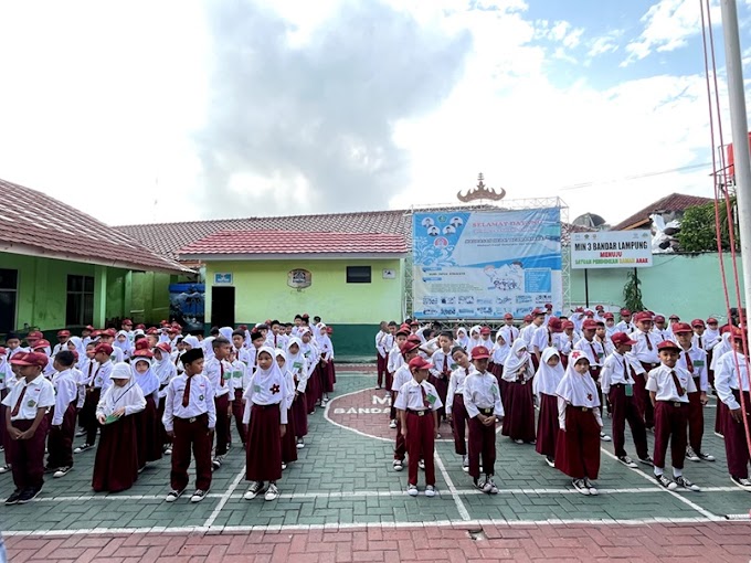 Pelaksanaan PAS Genap Hari Pertama  MIN 3 Bandar Lampung Terpantau Lancar Dan Tertib