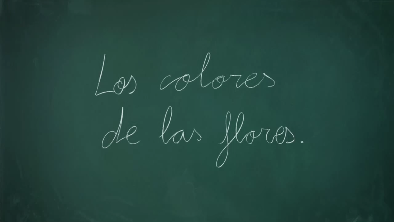  LOS COLORES DE LAS FLORES