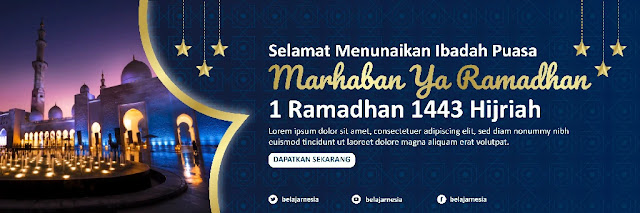 Free Spanduk :  Download 5 Banner Ramadhan 1442 Illustrator Dan Coreldraw Gratis