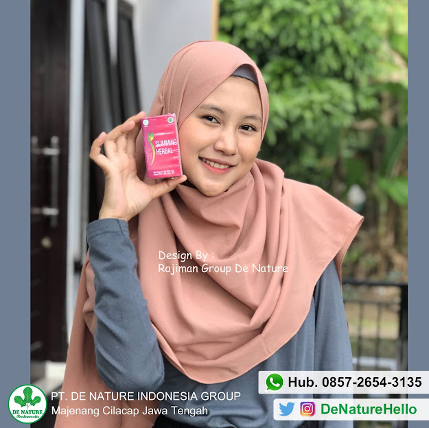 Obat Pelangsing Slimming Herbal De Nature Aman BPOM