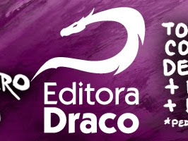 Aniversário da Editora Draco: 40% de desconto, frete grátis, brindes e sorteio!