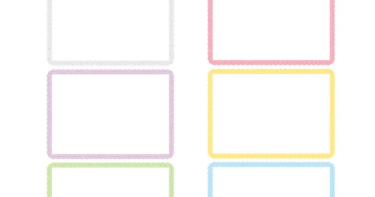 レースのフレームのイラスト かわいいフリー素材集 いらすとや