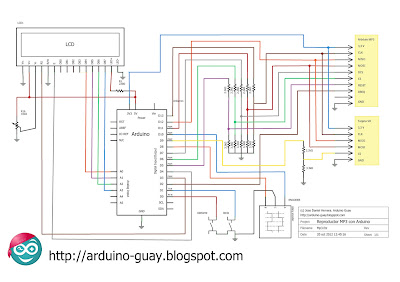 Arduino MP3 Player Schema