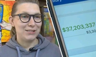 Woman in shock after finding $37 million accidentally deposited in her bank account