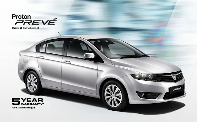 Blue Pearl Auto Online Showroom: Proton Preve 1.6