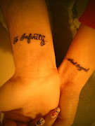 Couples Tattoos . They're going to be together forever.