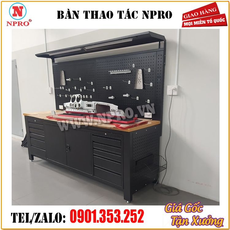 Bàn thao tác cơ khí . NPRO sx bàn thao tác theo yêu cầu Ban-thao-tac-co-khi-da-nang-ban-nguoi-gia-xuong