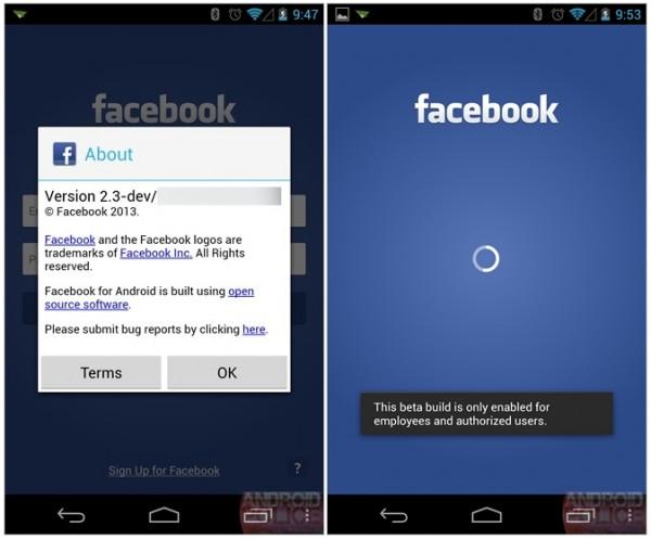 Facebook Smartphone Operating System Leaked Image