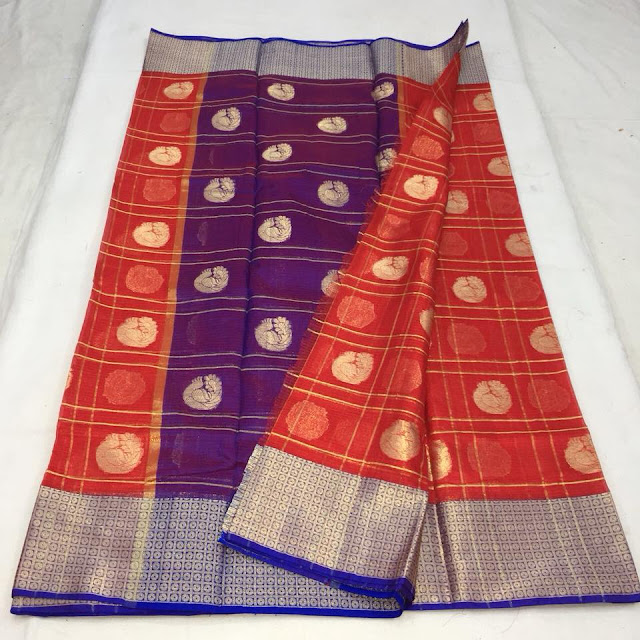 Silk Kota Weaving Saree 