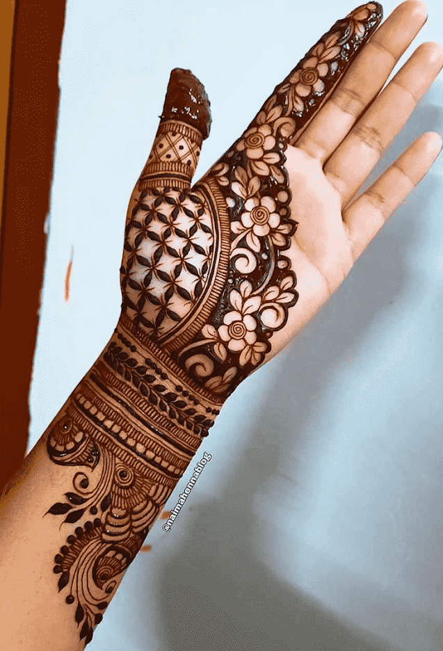 Modern Mehndi Design