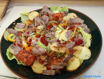 Carole's Chatter: Salad with leftover lamb