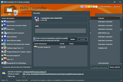 HiBit Uninstaller 3.0.15 + Portable - Desinstalador de programas gratuito y muy completo